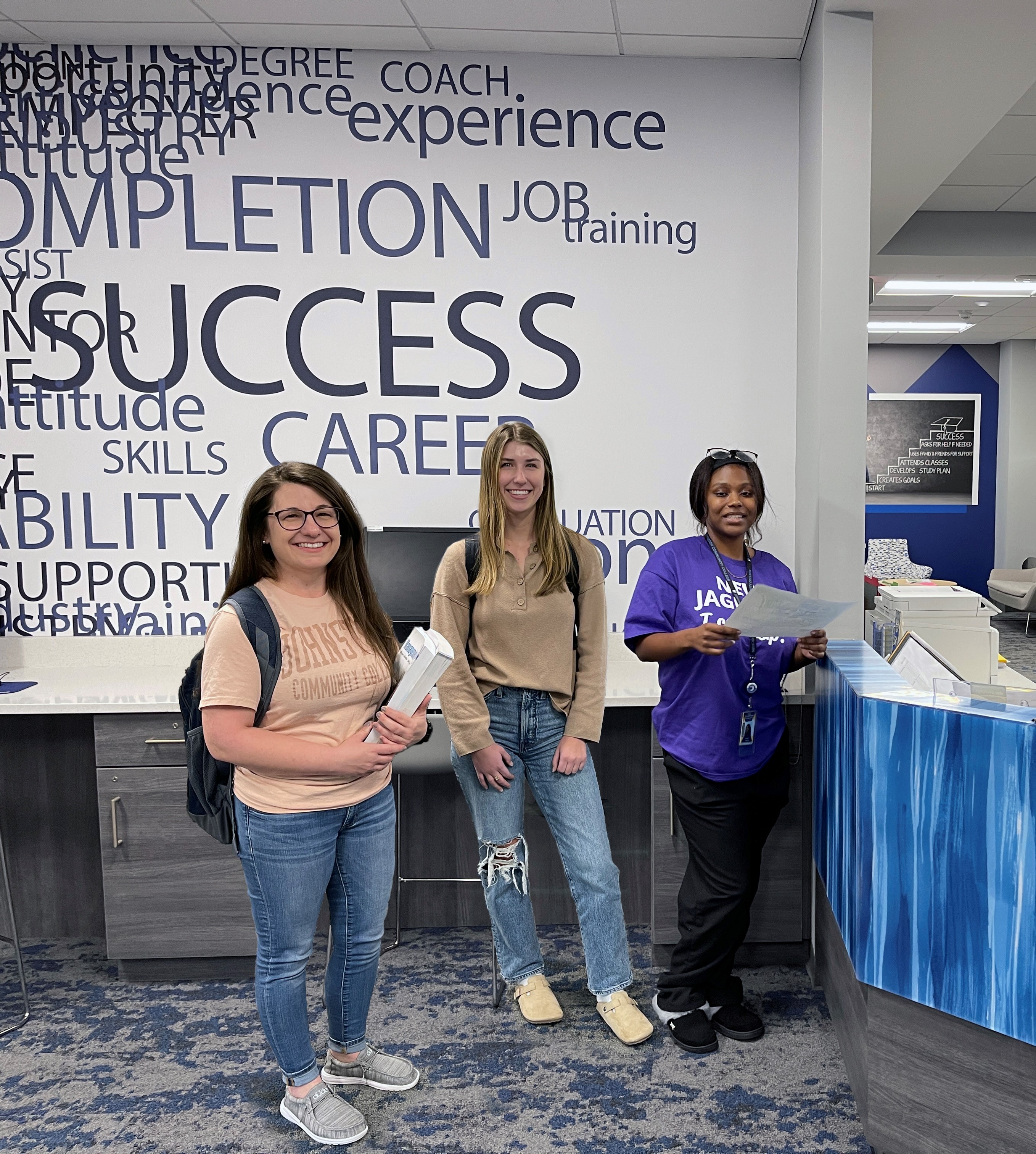 Photo of Students at the Student Success Center